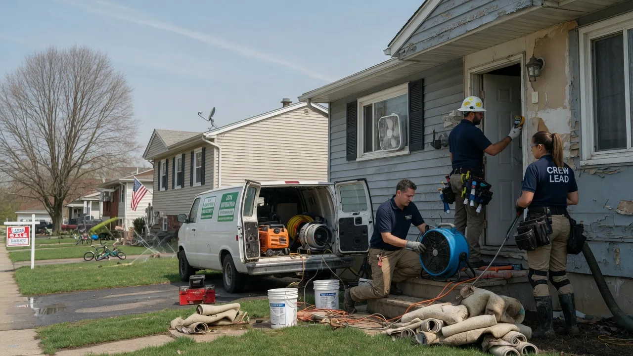 Flood Cleanup in Duxbury, MA near me